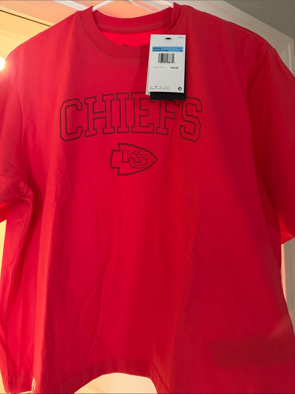 Nike Red Chiefs Short Sleeve Tee
